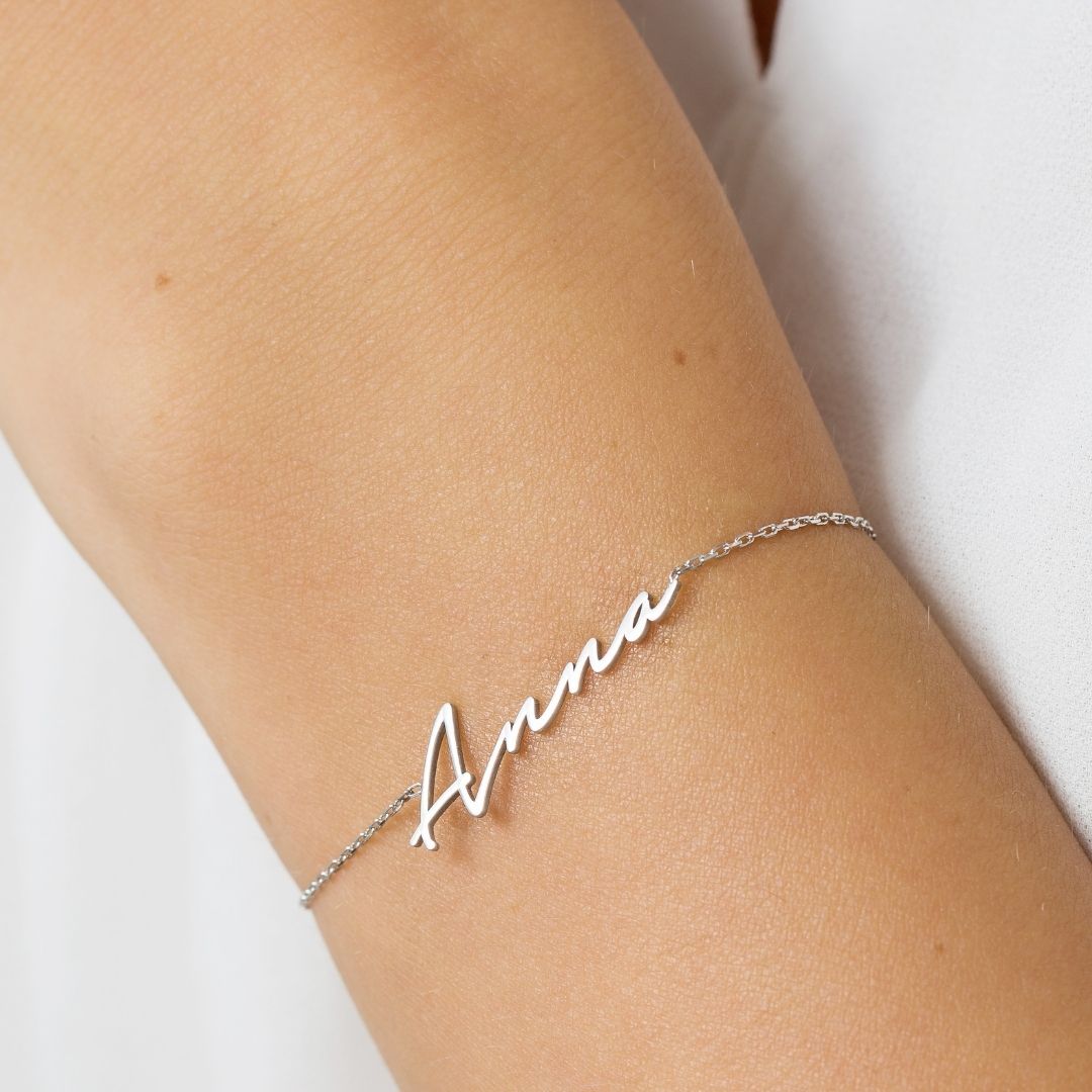 Custom Name Everyday Stretch Bracelet | LeMel – LeMel